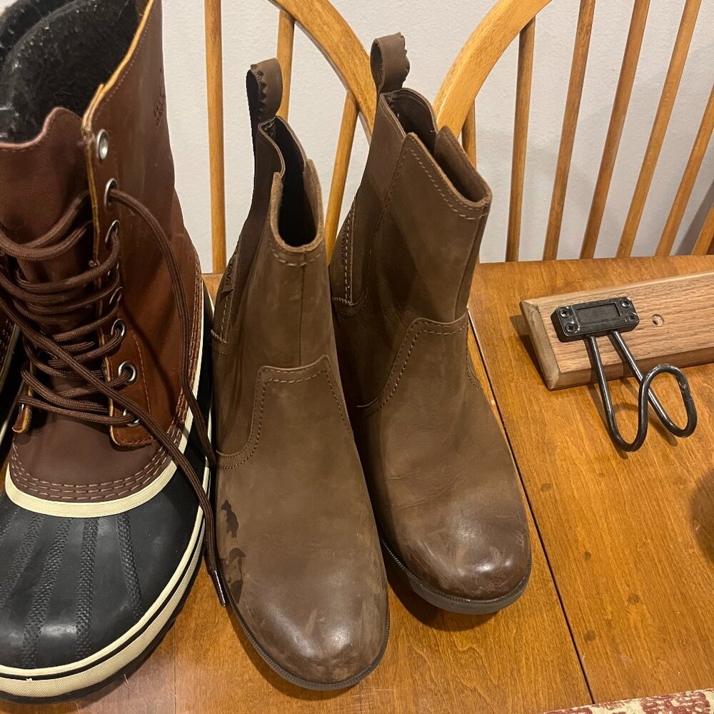 Teva Brown Waterproof Booties
